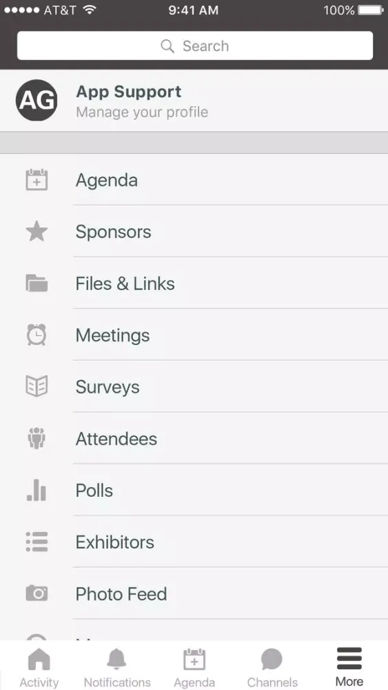 Akin Gump Events 스크린샷
