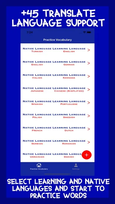 ภาพหน้าจอของ Practice Vocabulary