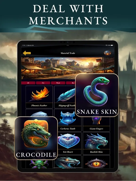 Arcane Medieval Life Simulator iPad  スクリーンショット