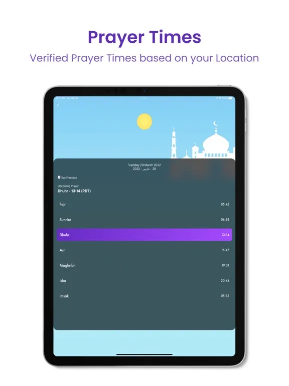 Zrzuty ekranu FurQaan iPad 