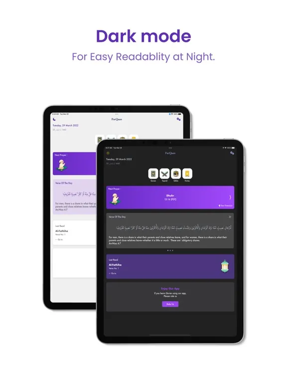 Zrzuty ekranu FurQaan iPad 