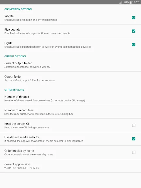 Video Converter 스크린샷