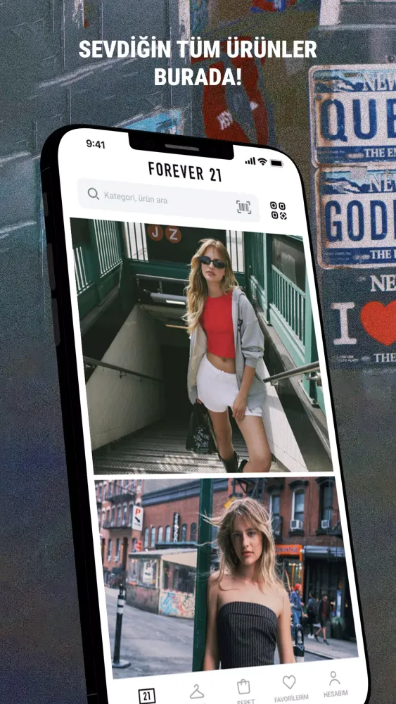 Screenshot di Forever 21 Türkiye