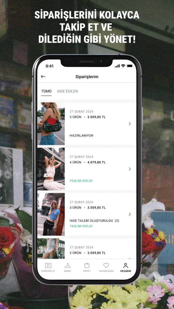 Screenshot di Forever 21 Türkiye