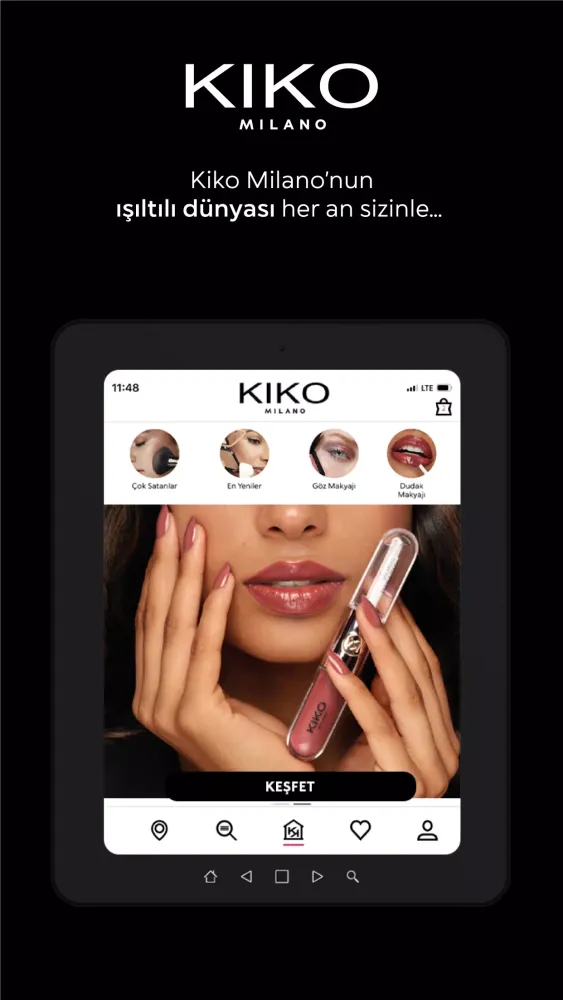 Capturas de pantalla de Kiko Milano: Makyaj & Kozmetik
