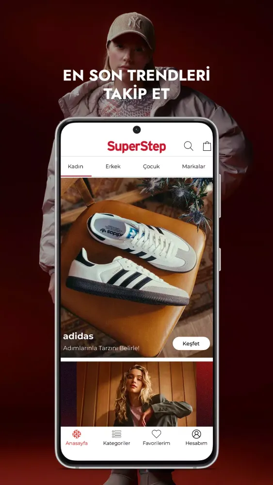 Captures d'écran de SuperStep