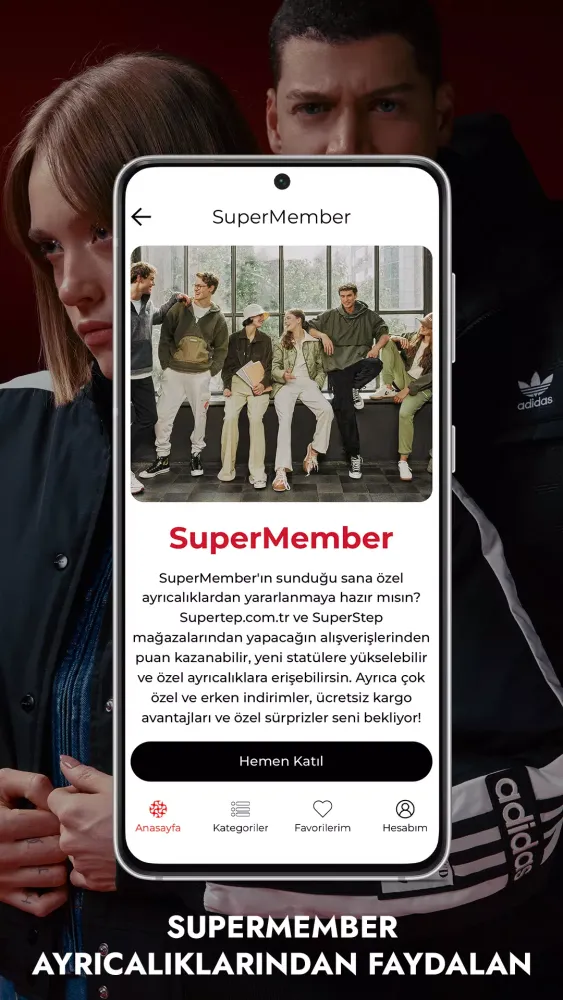 Captures d'écran de SuperStep
