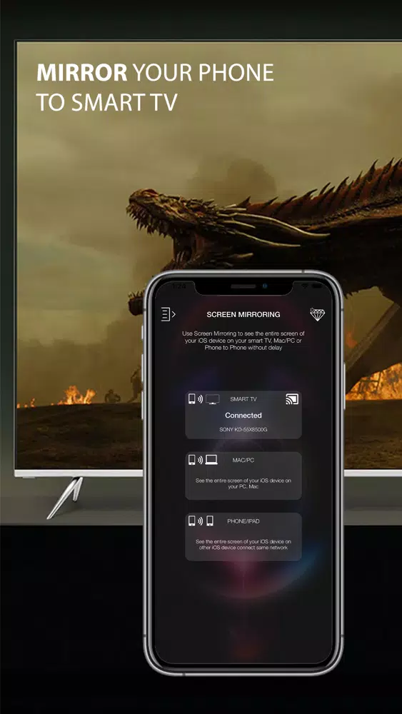 AirPlay Mirroring Screenshots