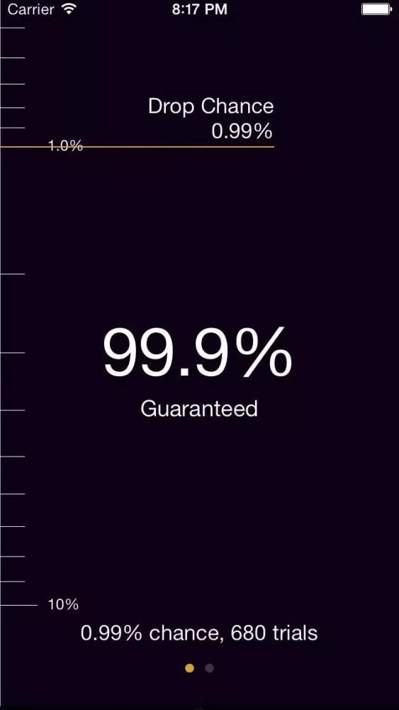 Screenshot di YourLuck - Expectation Calculator