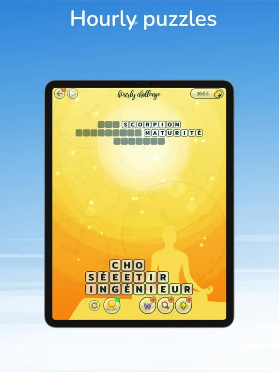 Captures d'écran de Word World Travel Crosswords iPad 