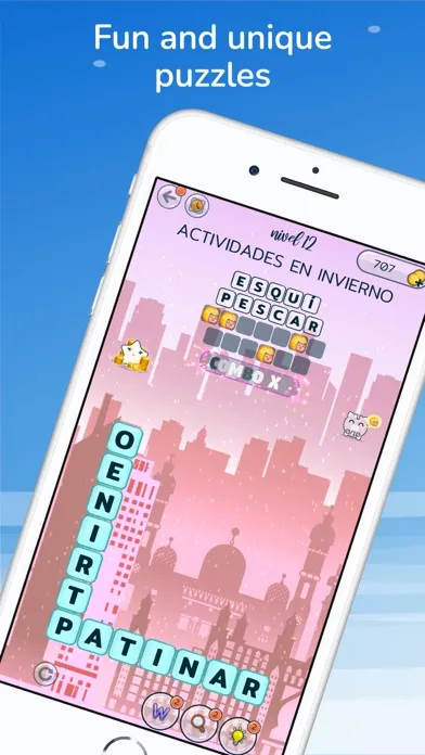 Captures d'écran de Word World Travel Crosswords