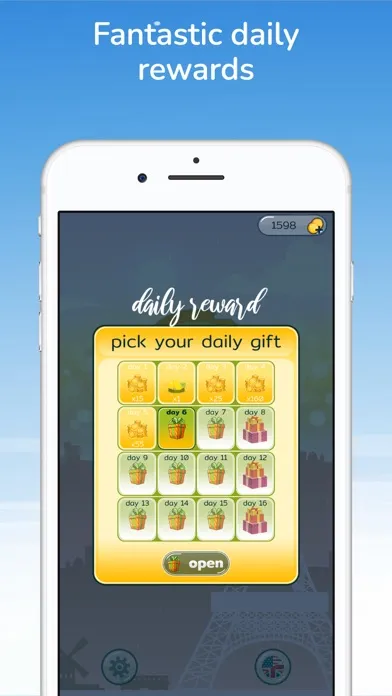 Captures d'écran de Word World Travel Crosswords