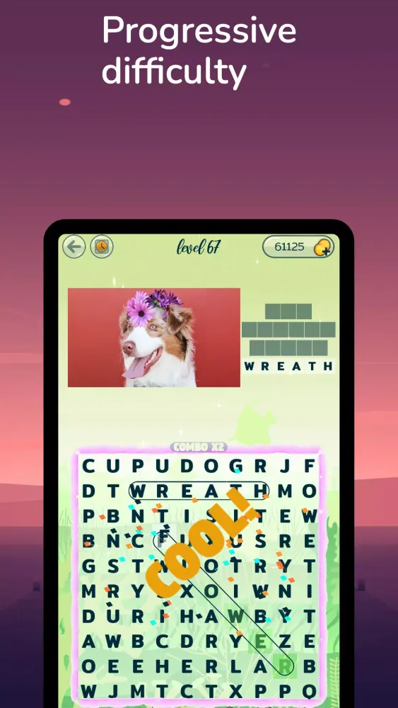 Screenshot di Word Search Pictures Crossword
