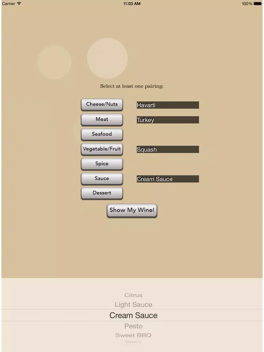 Скриншоты Which Wine? iPad 