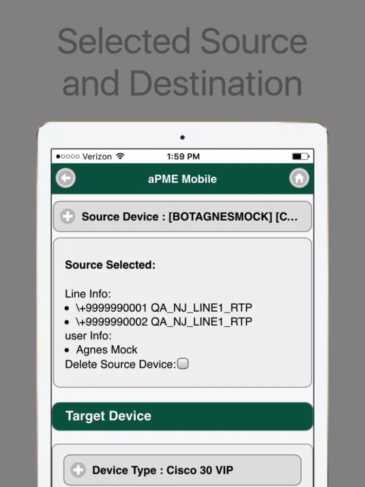 aPME Mobile iPad  स्क्रीनशॉट