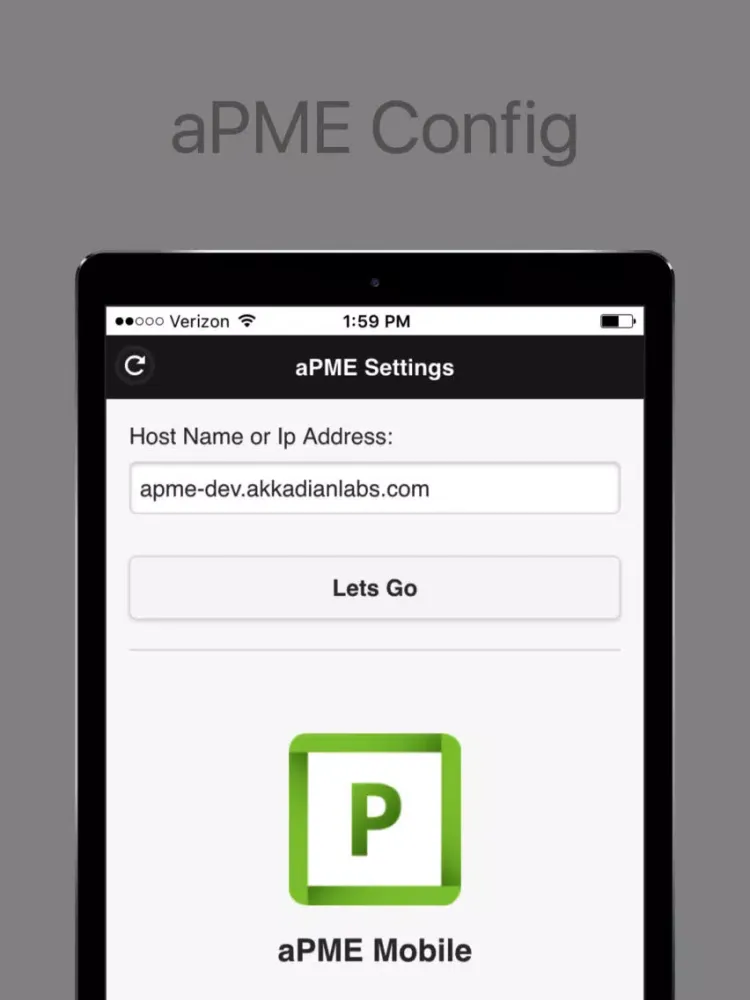 aPME Mobile iPad  स्क्रीनशॉट