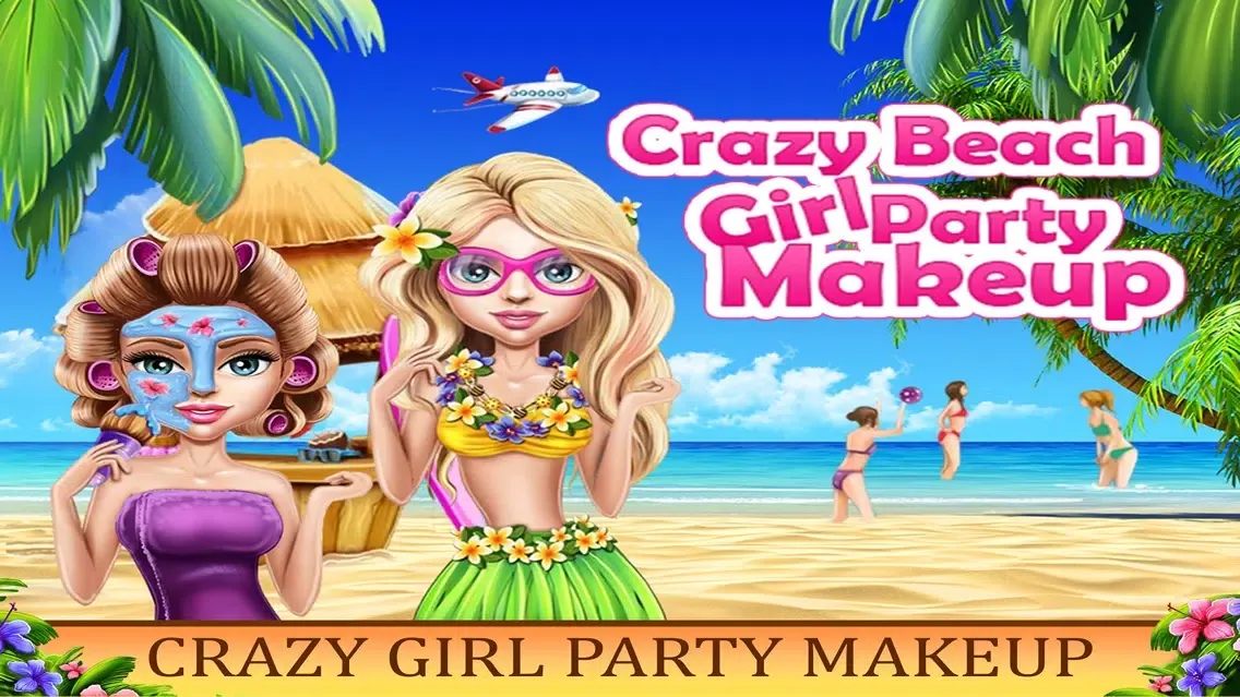 Crazy Beach Girl Party Makeup Screenshots