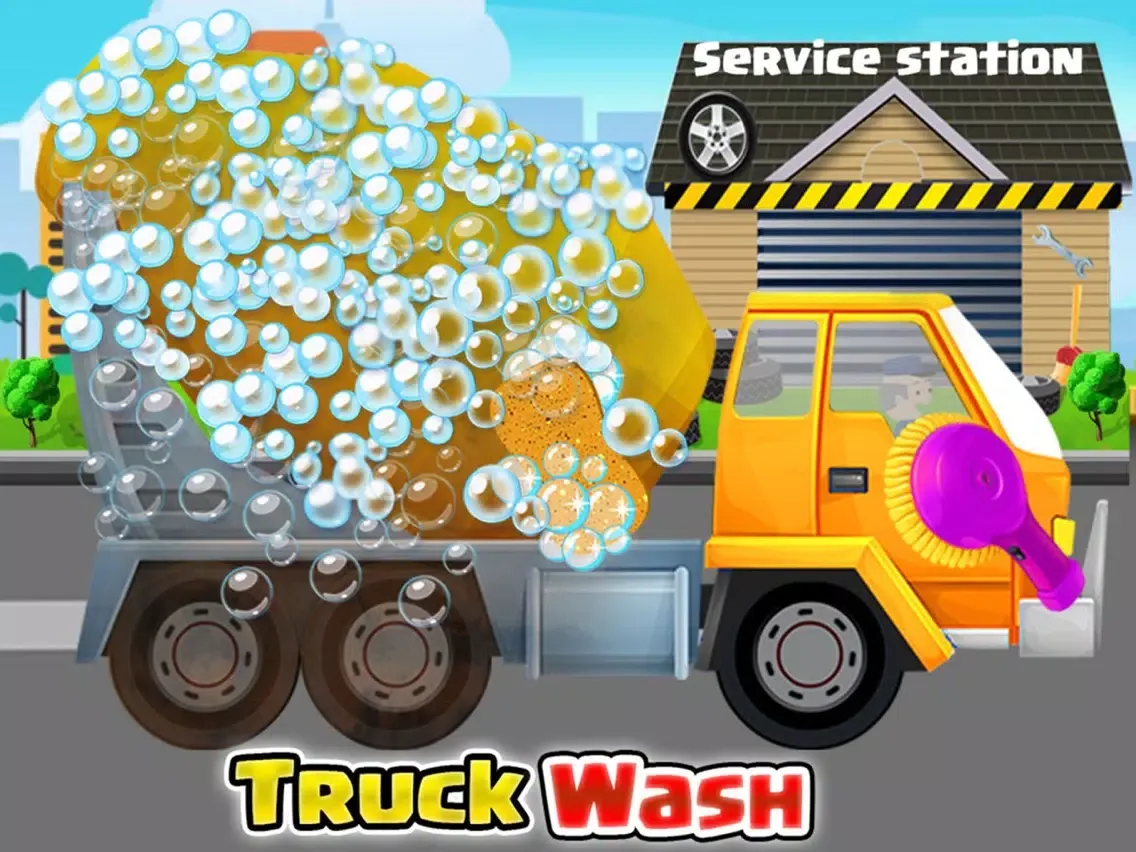 Zrzuty ekranu Mechanic Truck Garage : mechanic truck bodies, Spa, Salon for kids and adult iPad 