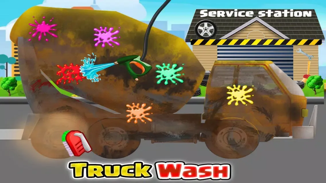 Zrzuty ekranu Mechanic Truck Garage : mechanic truck bodies, Spa, Salon for kids and adult