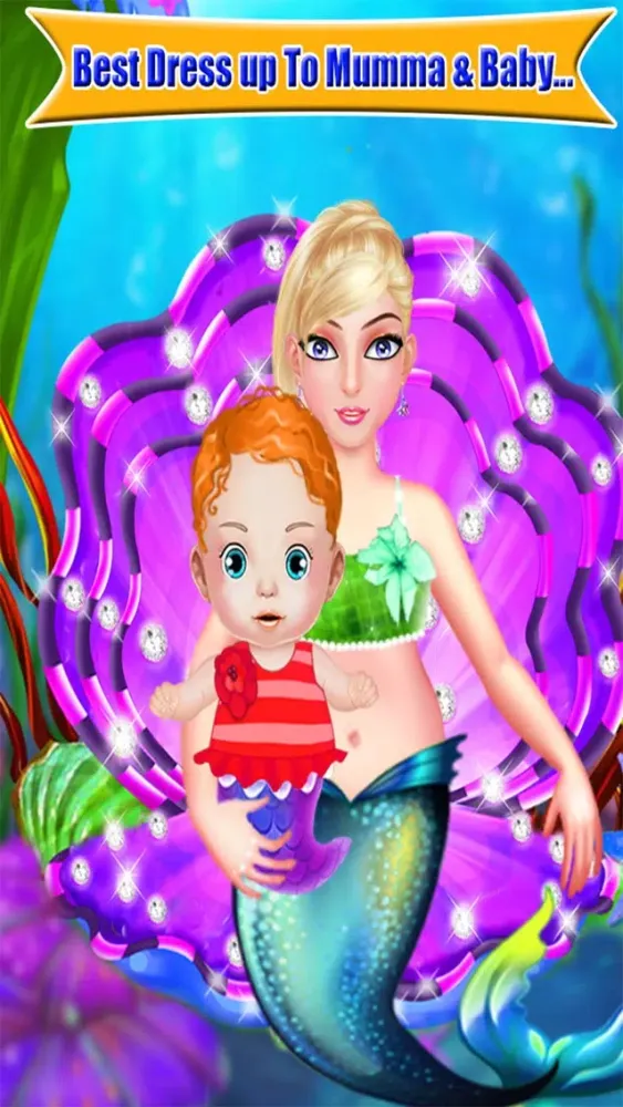 Mermaid Born New Baby - Baby Child Born - New Born Baby Care Screenshots