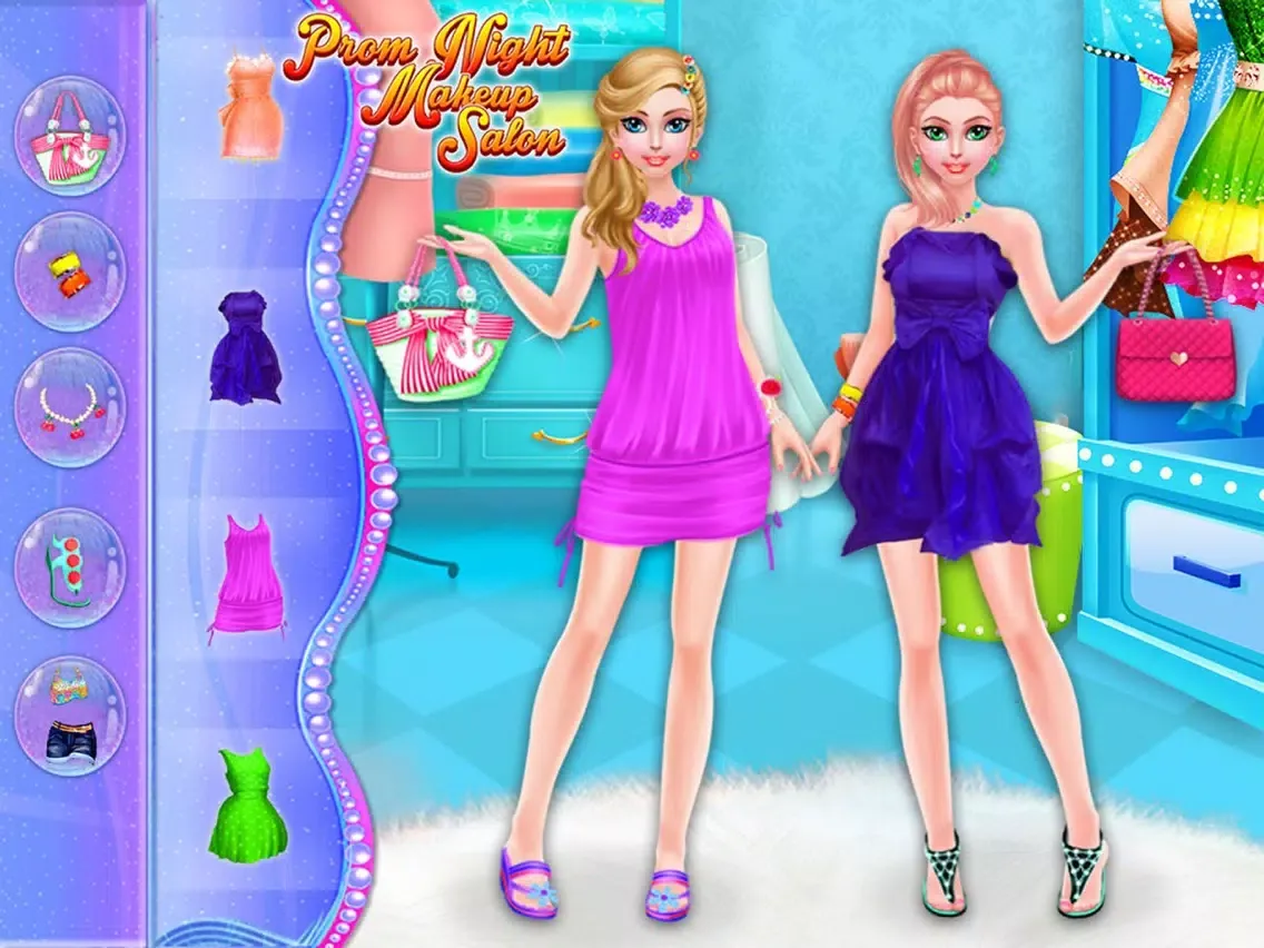Prom Night Makeup Salon - Princess Party for Virtual Makeover Girls game iPad  স্ক্রিনশট