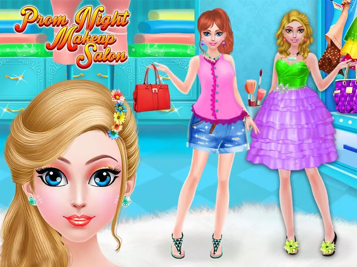 Prom Night Makeup Salon - Princess Party for Virtual Makeover Girls game iPad  স্ক্রিনশট