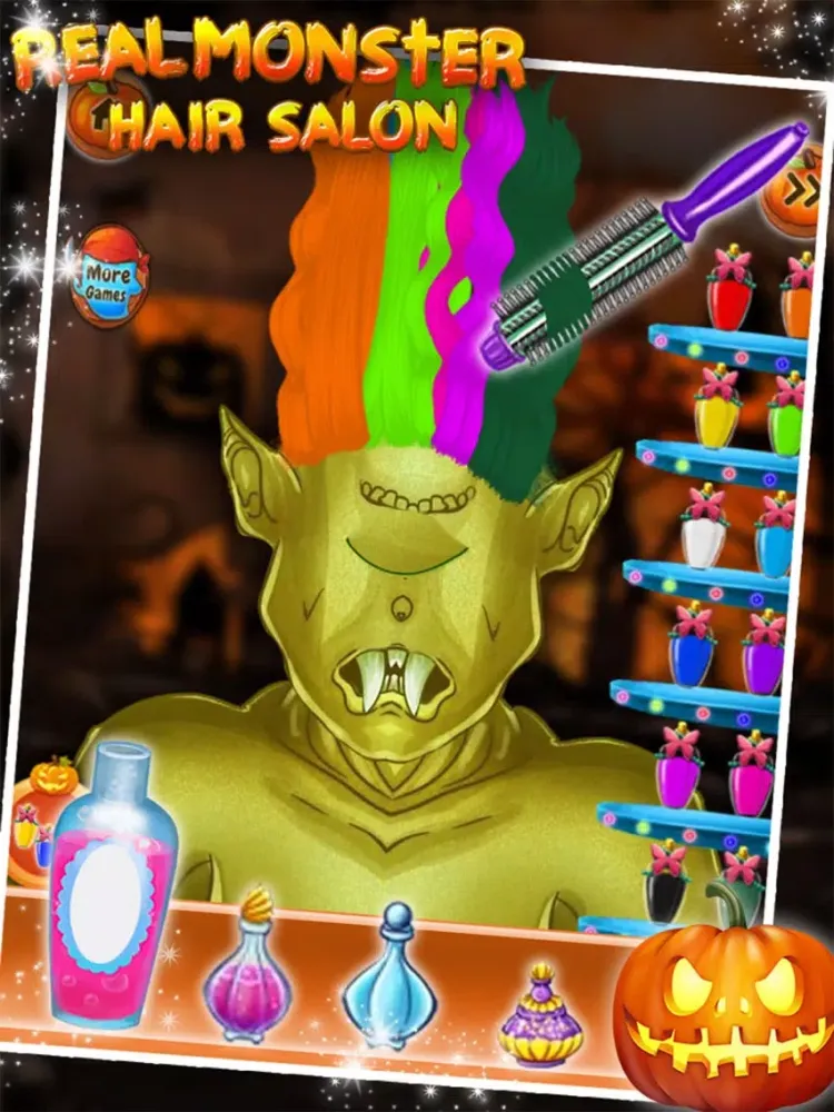 Captures d'écran de Real Monster Hair Salon - Monster Hairstyle iPad 