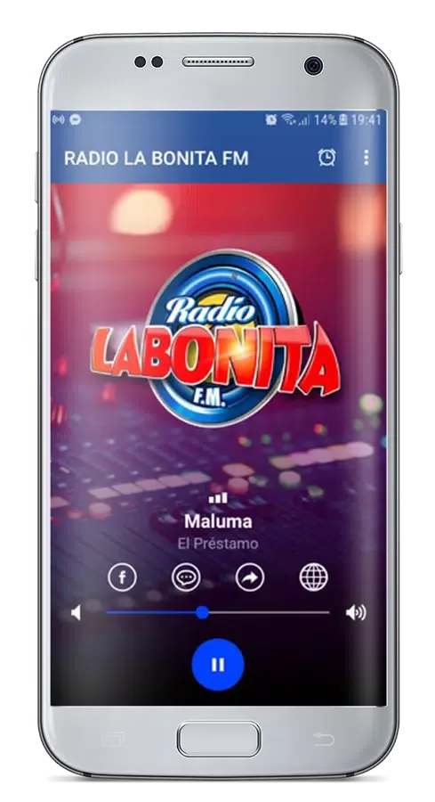 Tangkapan layar Radio La Bonita FM La Paz