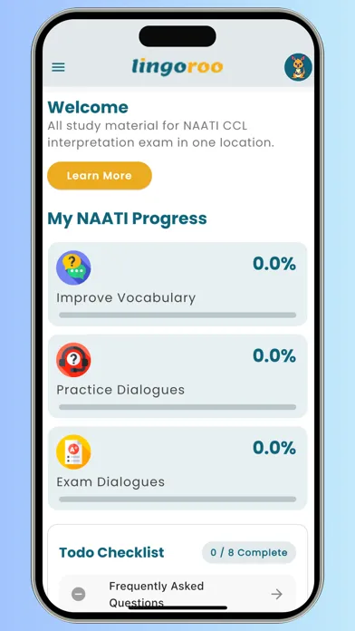 Скриншоты NAATI CCL Exam Study: Lingoroo