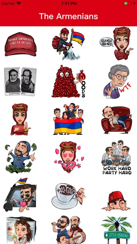 Capturas de tela do The Armenians