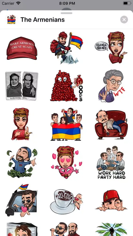 Capturas de tela do The Armenians