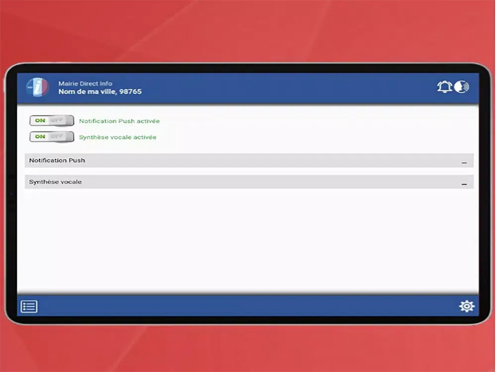 Mairie Direct Info (MDI) iPad  स्क्रीनशॉट