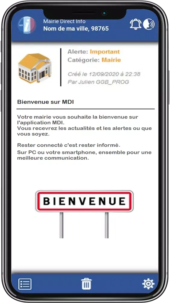 Mairie Direct Info (MDI) स्क्रीनशॉट