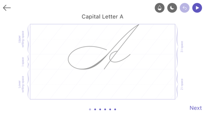 Calligraphy: Cursive Writing 스크린샷