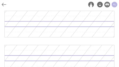Screenshot di Calligraphy: Cursive Writing
