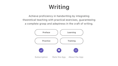 Screenshot di Calligraphy: Cursive Writing