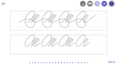Calligraphy: Cursive Writing 스크린샷