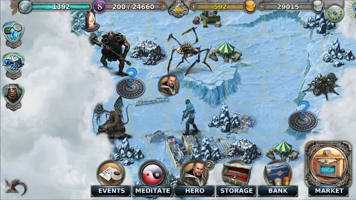Capturas de tela do Gunspell - Match 3 Puzzle RPG