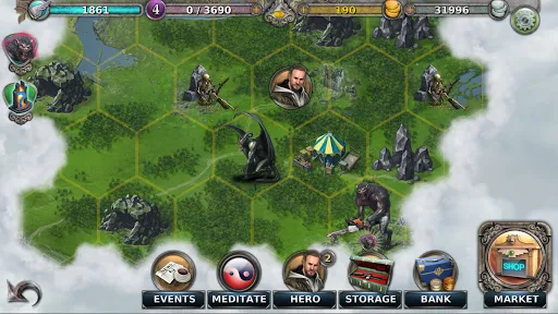 Capturas de tela do Gunspell - Match 3 Puzzle RPG