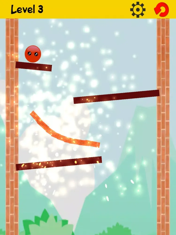 Crazy Ball Down iPad  স্ক্রিনশট