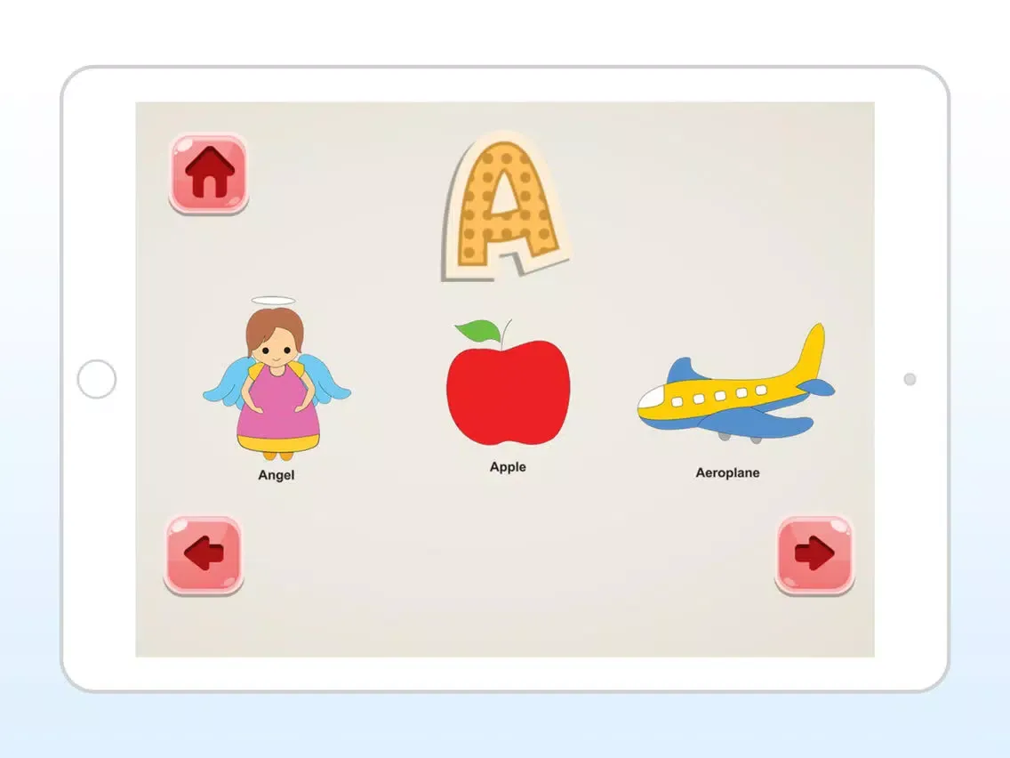 learning A-Z Alphabet games for kids & toddler iPad  سکرین شاٹس