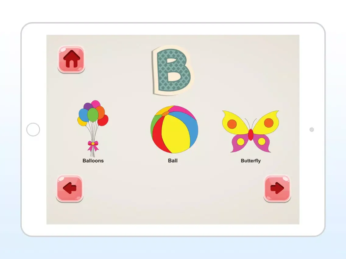 learning A-Z Alphabet games for kids & toddler iPad  سکرین شاٹس