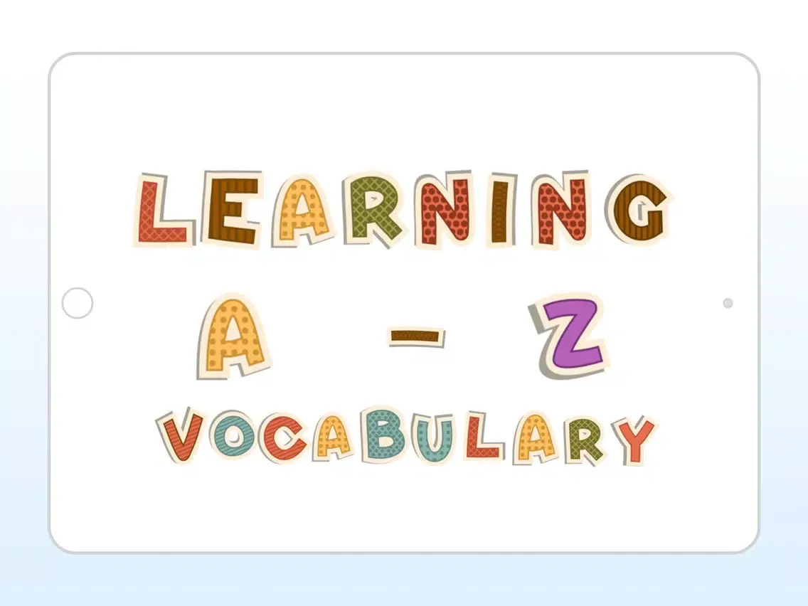 learning A-Z Alphabet games for kids & toddler iPad  سکرین شاٹس