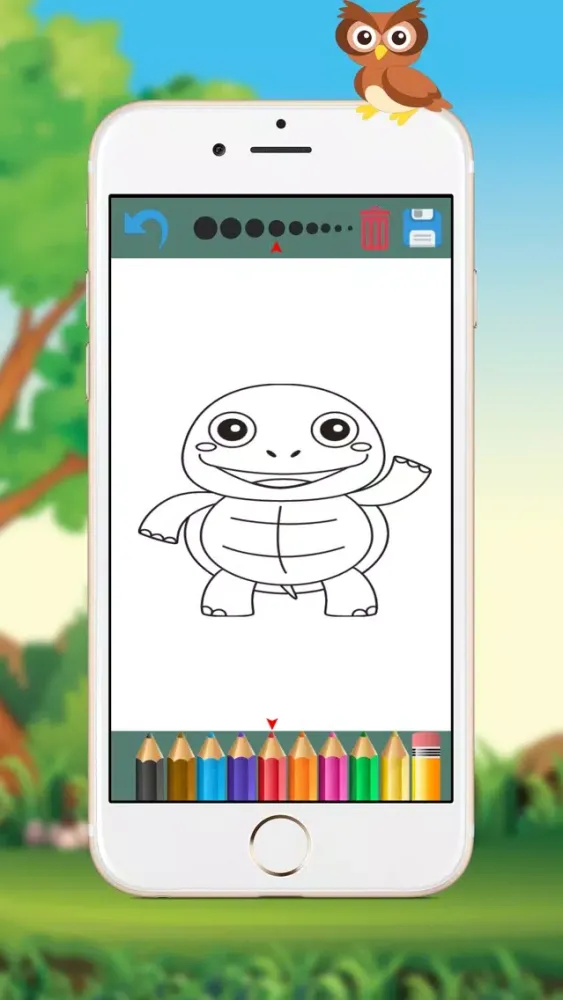 Captures d'écran de Animals, Coloring Book for Kids