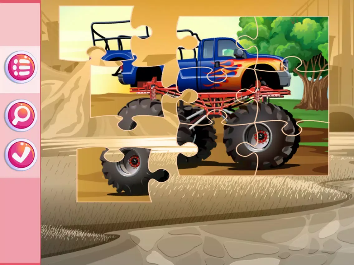 Monster Truck Offroad jigsaw puzzles iPad  স্ক্রিনশট