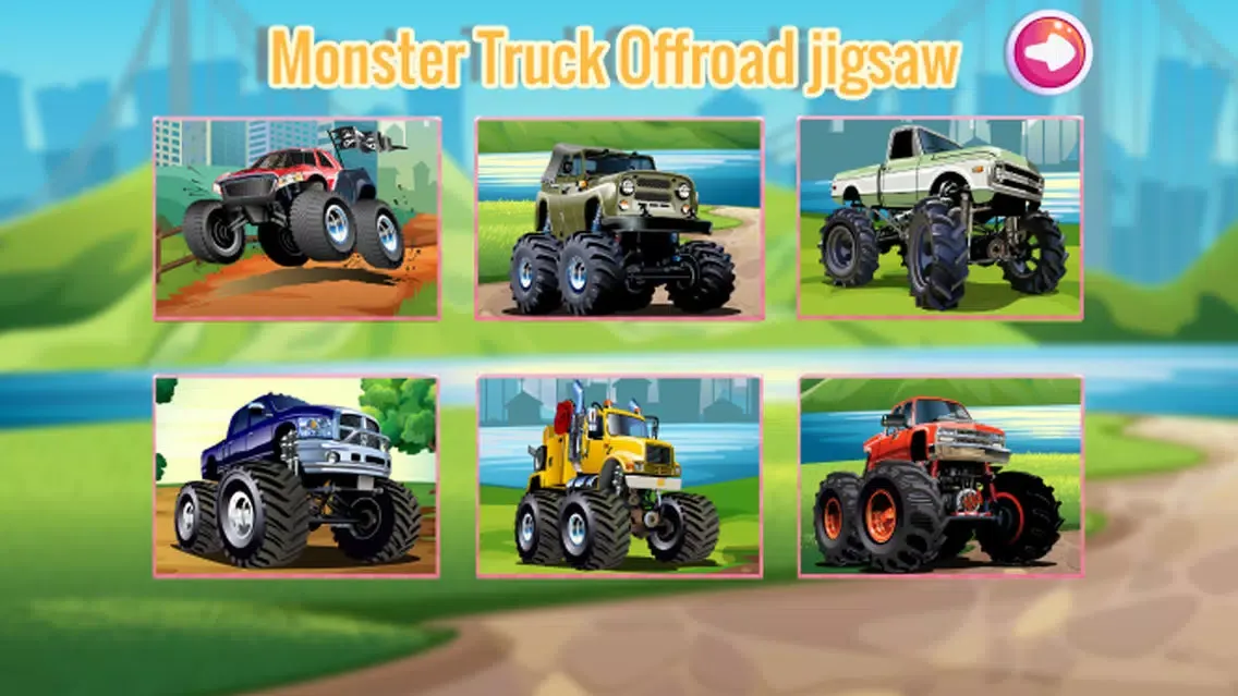 Monster Truck Offroad jigsaw puzzles স্ক্রিনশট