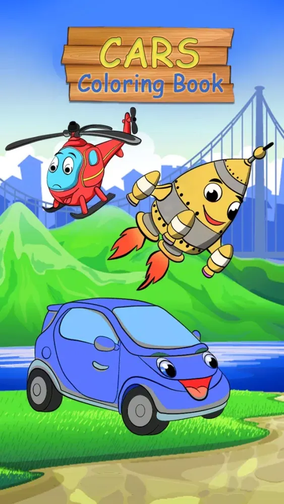 Captures d'écran de Cars , Coloring book for kids