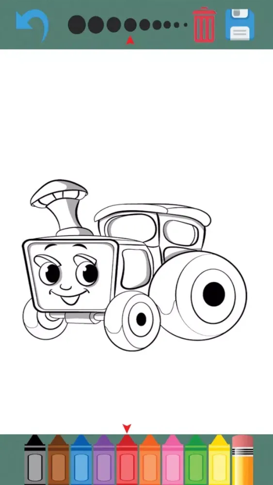 Captures d'écran de Cars , Coloring book for kids