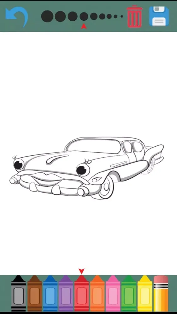 Captures d'écran de Cars , Coloring book for kids