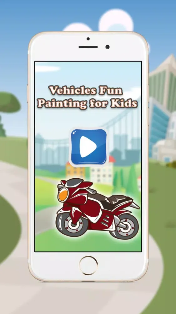 Ảnh chụp màn hình của Vehicles Coloring Book - Fun Painting for Kids
